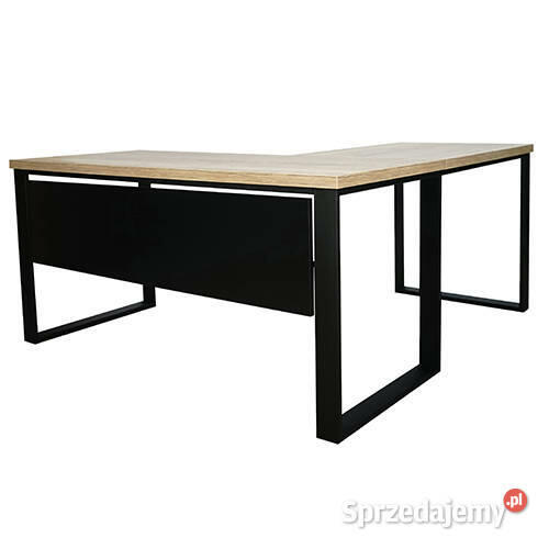 Biurko narożne lewe blenda Halifax naturalny 160