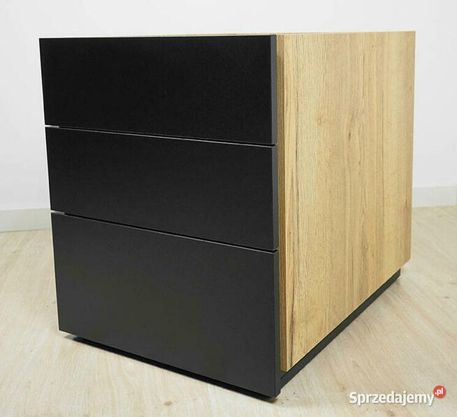 Biurko Neptun kontenerek Dąb Halifax nat 160 MebleKreator