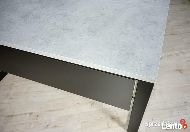 Biurko narożne lewe LOFT blenda Beton 160