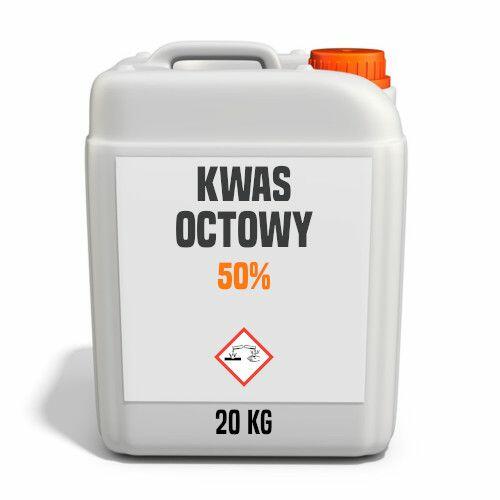 Kwas octowy 50% - 20 – 1050 kg – Wysyłka kurierem