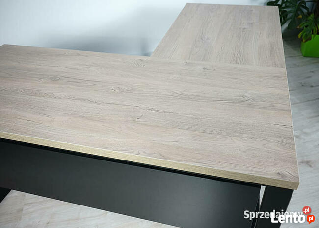 Biurko narożne lewe blenda Dąb Brunico 160