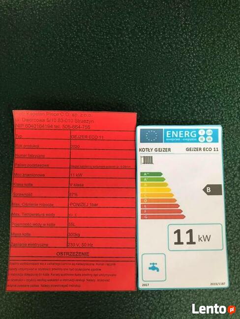 Kocioł Ecodesign 11kw, 5 klasa najwyższa norma sprawności DO