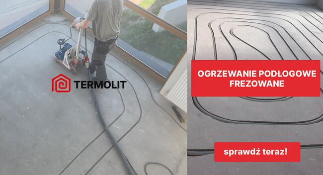 Frezowanie pod ogrzewanie podłogowe frezowane Katowice