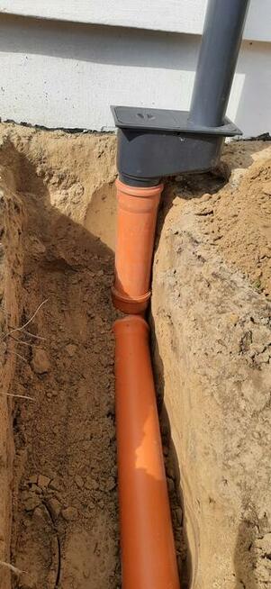 Przyłącza kanalizacyjne, drenaże , prace ziemne ,hydraulik