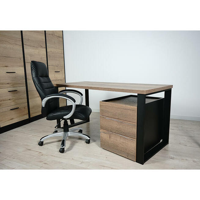 Biurko Neptun kontenerek Halifax cynowany 160