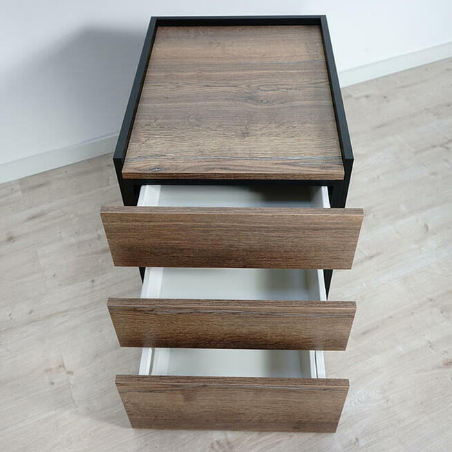 Biurko Neptun kontenerek Halifax cynowany 160