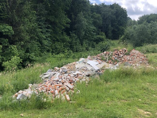 Oddam za darmo miejsce do wysypania Każdej ilości gruzu