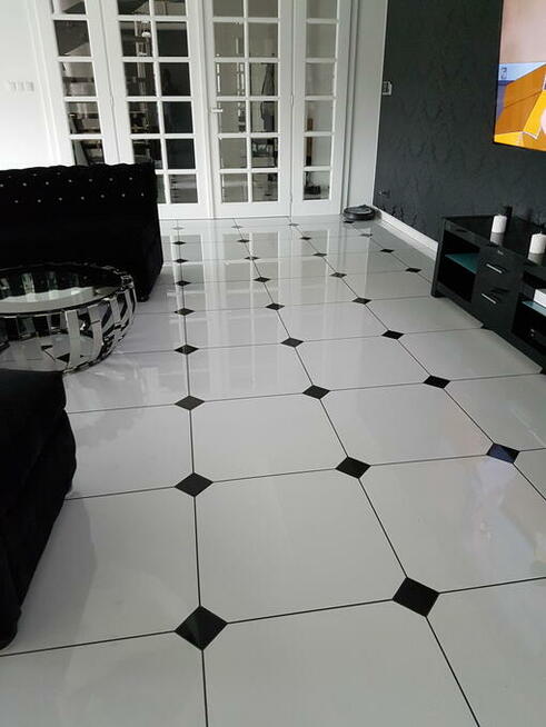 PŁYTKI OKTAGONALNE PARIS WHITE 60×60 POLER