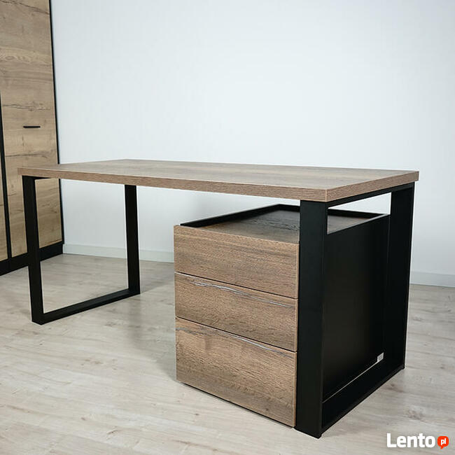 Biurko Neptun kontenerek Halifax cynowany 160