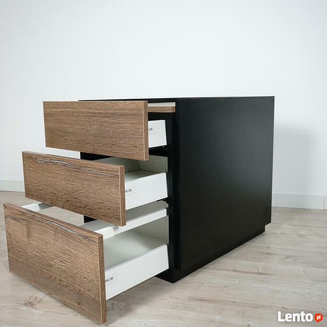 Biurko Neptun kontenerek Halifax cynowany 160