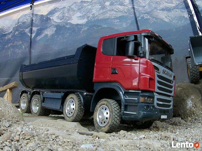 Model RC wywrotka Scania R560 8x8 aluminium, 4,6kg,