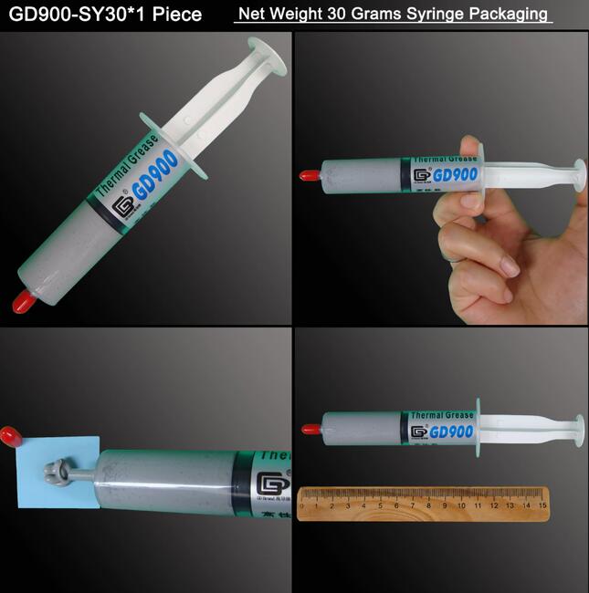 Termoprzewodząca pasta termiczna GD900 na CPU GPU