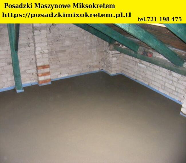 Wylewki betonowe , Styrobeton , Posadzki Mixokretem