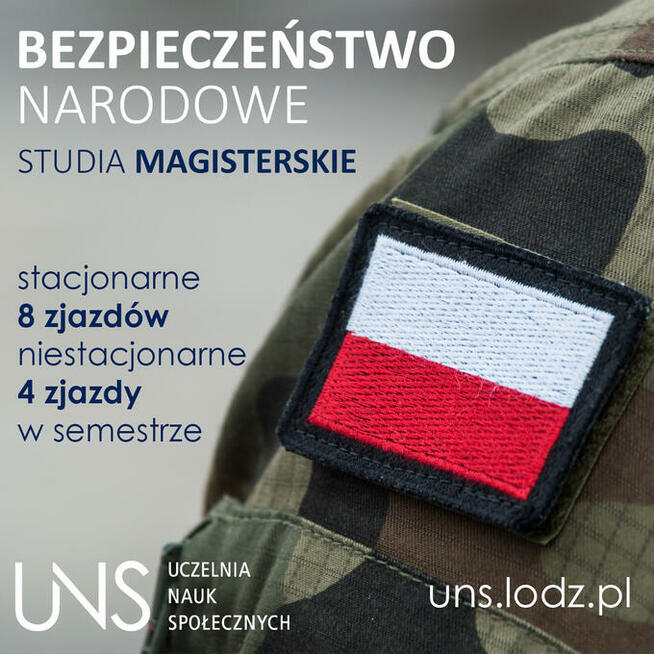 Bezpieczeństwo Narodowe - studia II stopnia