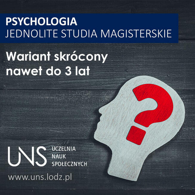 PSYCHOLOGIA - studia jednolite