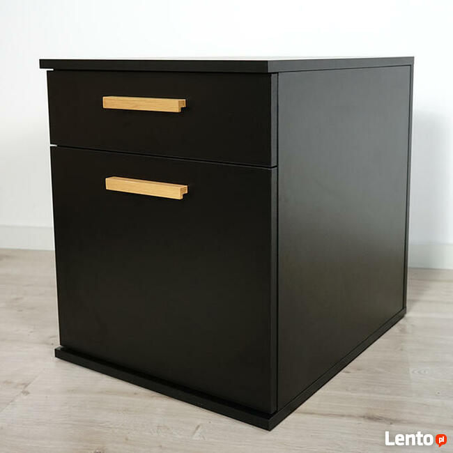 Kontener Jowisz Czarny z szafką MebleKreator