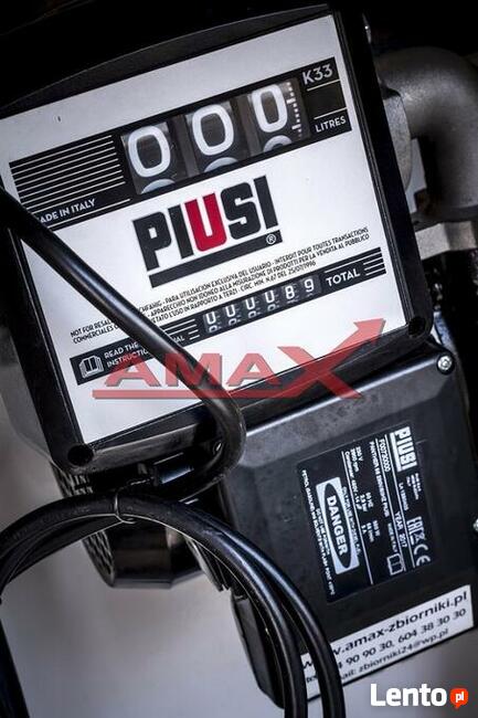 stacja CPN 2500 litrów - zbiornik dwu płaszczowy na paliwo