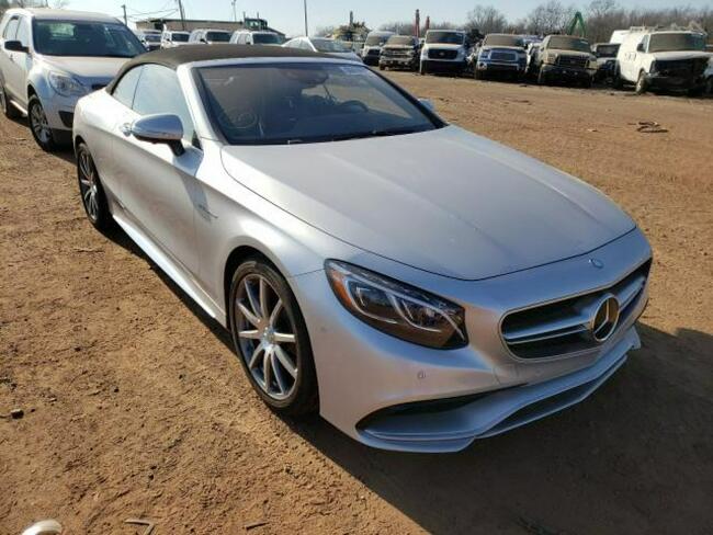 Mercedes S 63 AMG 2017, 5.5L, 4x4, porysowany lakier