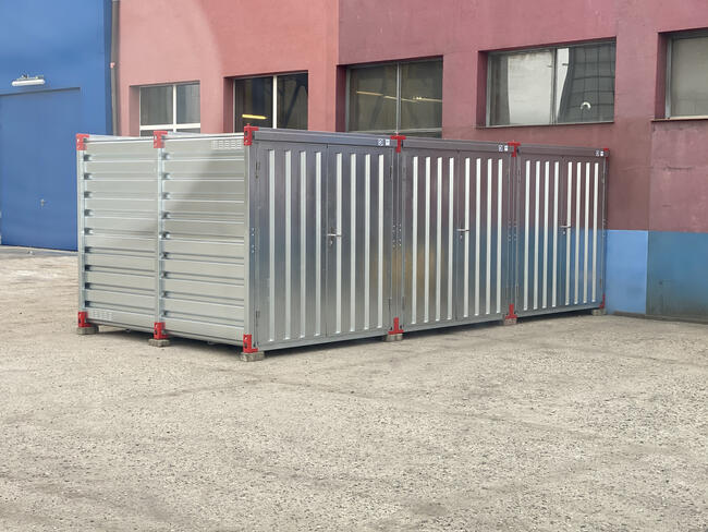 KONTENERY MAGAZYNOWE - KOVOBEL - TÜV - SELF STORAGE