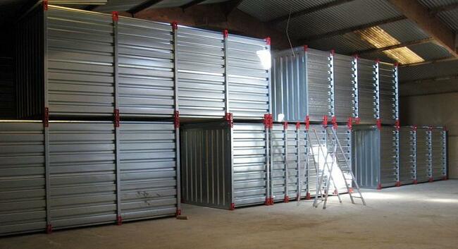 KONTENERY MAGAZYNOWE - KOVOBEL - TÜV - SELF STORAGE