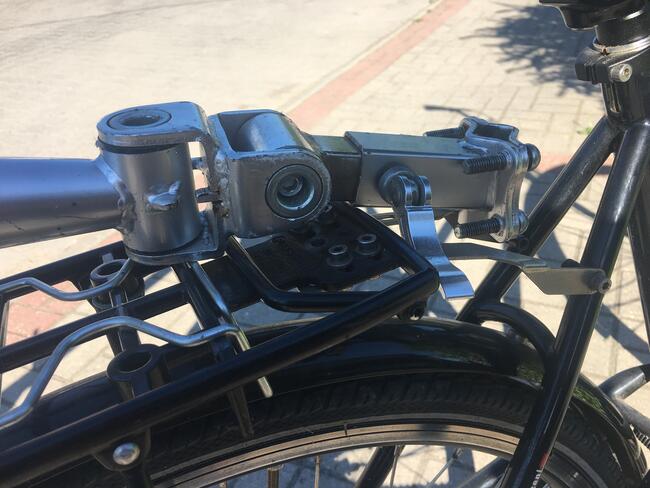 Rower doczepka dziecka