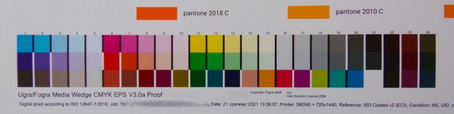 Proof cyfrowy cert ISO12647 Śródmieście Warszawa