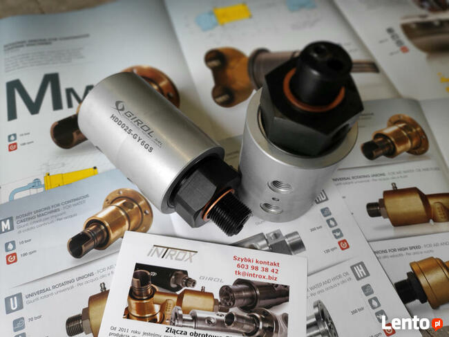 Złącze Obrotowe hydraulicze dwudrogowe BSP 2x1/4