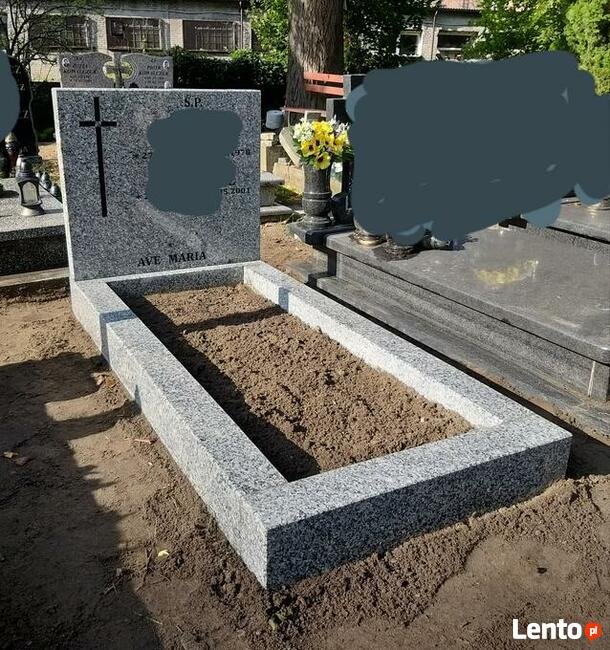 Nagrobki pomniki granit kucie liter tanio całe pomorskie.