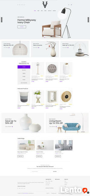 Nowoczesne strony www, kompleksowe sklepy internetowe