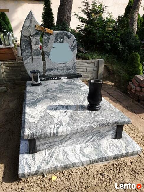Nagrobki pomniki granit kucie liter tanio całe pomorskie.