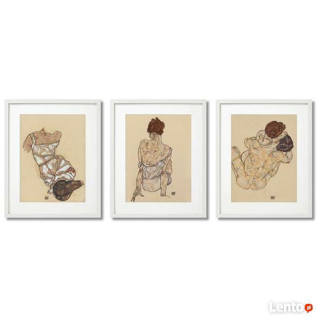 Egon Schiele, Plakaty, Akty