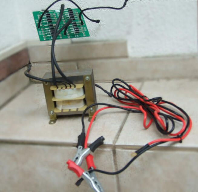 prostownik bez obudowy