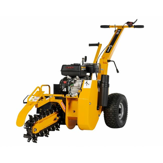 Wynajem koparki łańcuchowej, wycinarki do darni i innych