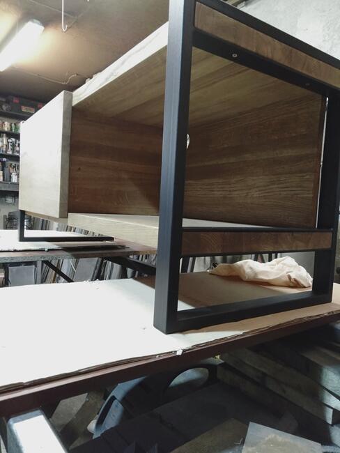 Komoda RTV Loft industrial