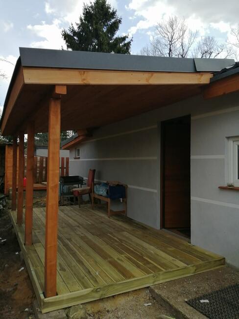 Zadaszenia ,domki ogrodowe i letniskowe, tarasy