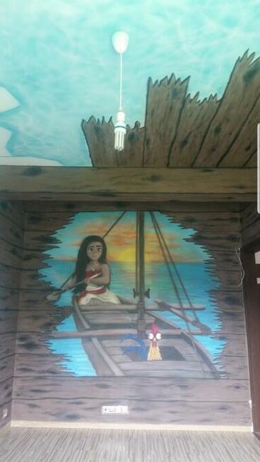 Malowanie artystyczne - ściany