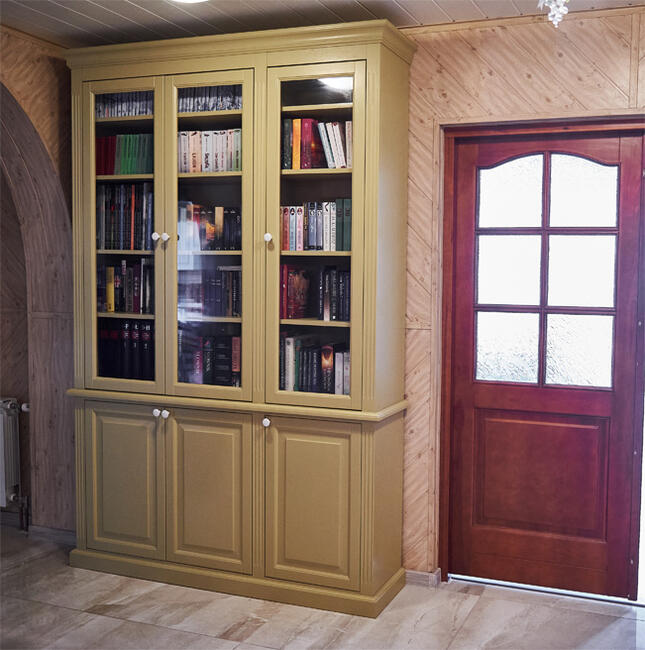 Biblioteka na książki, regał na książki