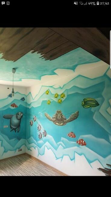 Malowanie artystyczne - ściany