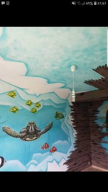 Malowanie artystyczne - ściany