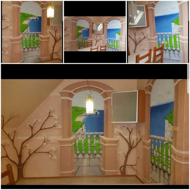 Malowanie artystyczne - ściany