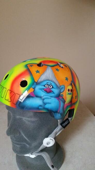 Artystyczne malowanie - kaski elementy karoserii