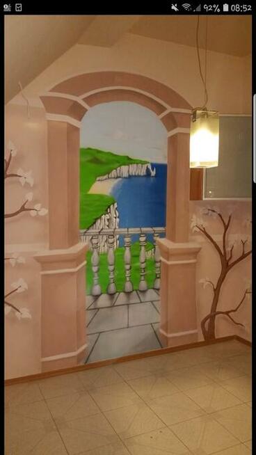 Malowanie artystyczne - ściany