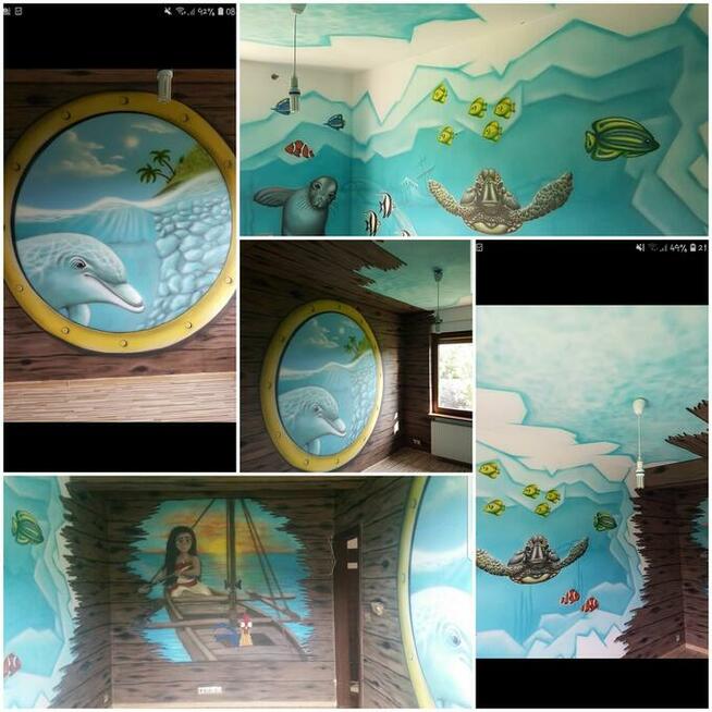 Malowanie artystyczne - ściany