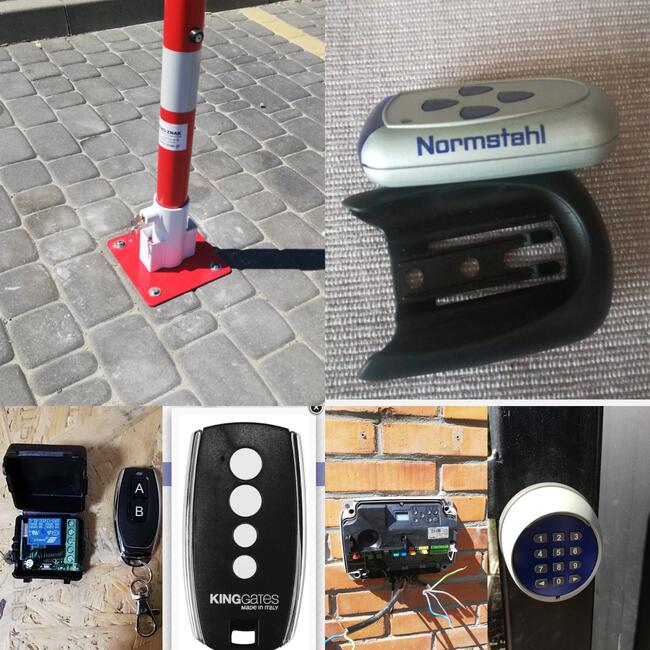 montaż kamer domofon serwis napędy bram blokady monitoring