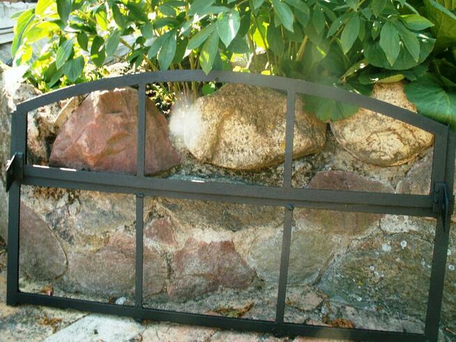 Stare okna loft retro lustro griil, wędzarnia 93x54