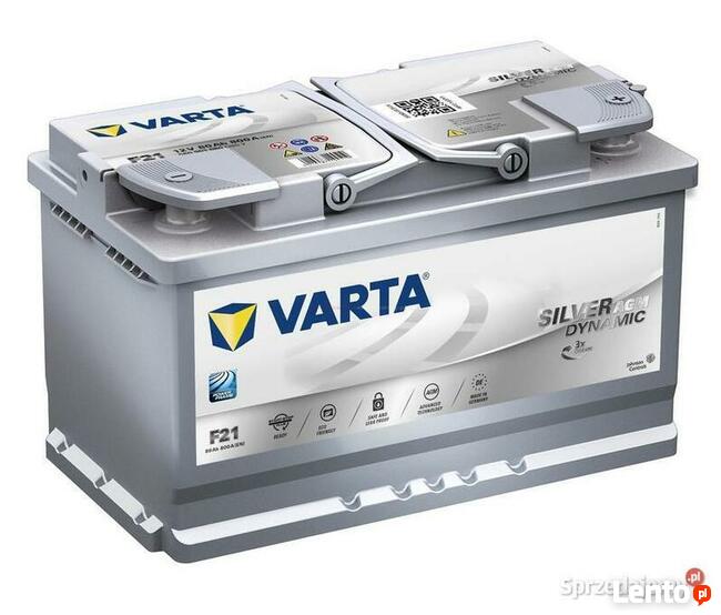 Akumulator 80Ah 800A EN Varta Silver Dynamic Agm A6