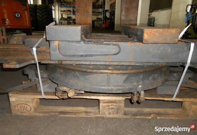 Obrotowy chwytak widłowy/pozycjoner wideł Kaup do wózka widł