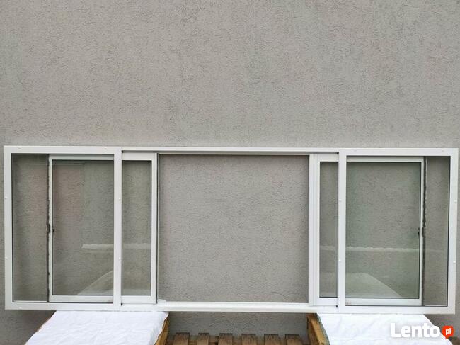 Okno aluminiowe do przyczepy foodtrack kontenera holenderki