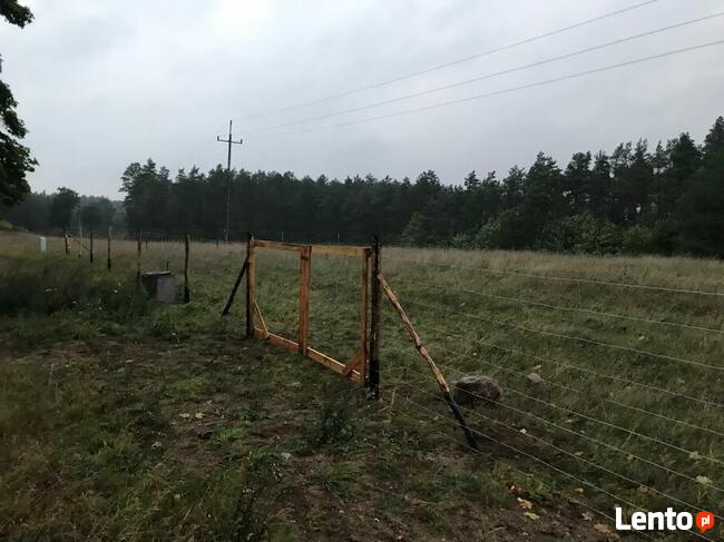Ogrodzenia tymczasowe leśne budowlane działki i uprawy