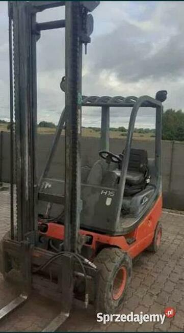 Linde H16T TYP 350 Standard maszt Gaz przesuw boczny